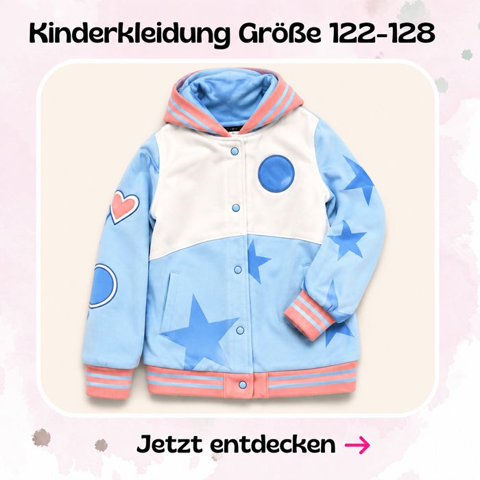 Pullover, Kleider, Röcke, T-Shirts & mehr findest du in der Kategorie Kinderkleidung Größe 122-128 von Mini Tilli by Sonja