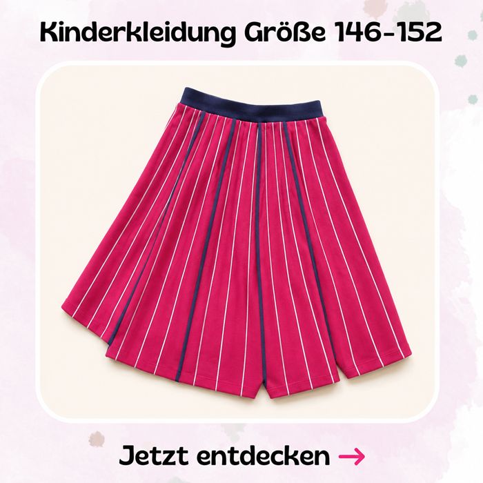 Handmade Kinderkleidung in der Größe 146 - 152 finden - Röcke & Kleider, Pullover und mehr - Mini Tilli by Sonja Onlineshop