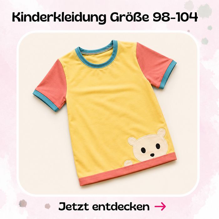 Kinderkleidung die handgemacht ist findest du in der Kategorie nach Größe sortiert von 98 - 104 - Mini Tilli by Sonja