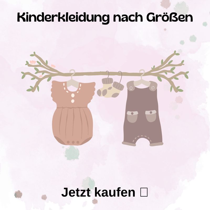 Kinderkleidung nach Groessen