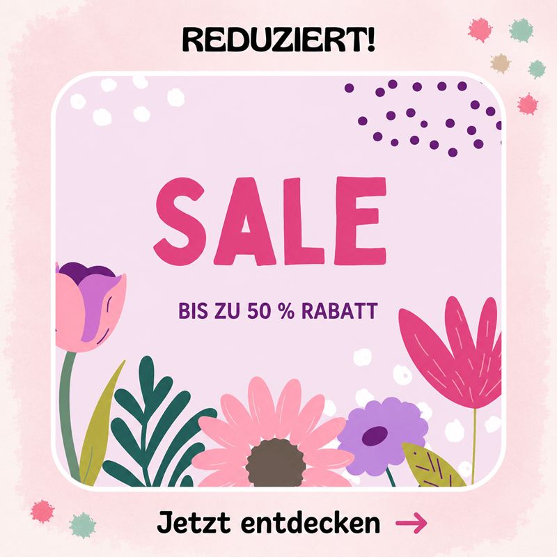 SALE im Onlineshop von Mini Tilli by Sonja - bis zu 70% auf ausgesuchte Artikel !