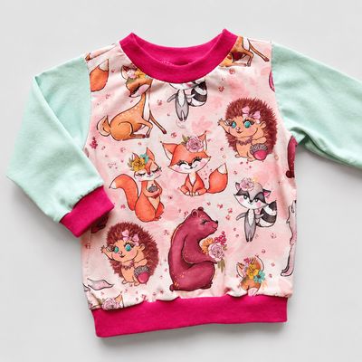 Baby Pullover WALDFREUNDE in Gr. 68
