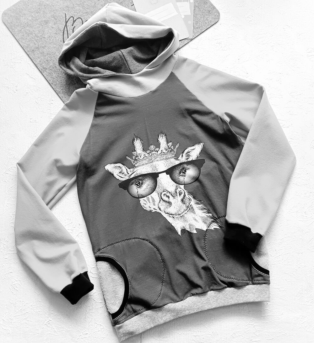 Jungen Kapuzenpullover mit Taschen | Wunschdesign