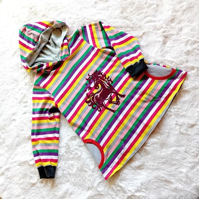 Kapuzenpullover Kinder Hoodie ZAUBERPFERD in Gr. 116