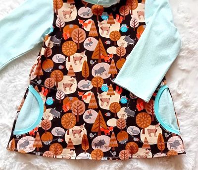 Kapuzenpullover Kinder Hoodie WALDFREUNDE in Gr. 110