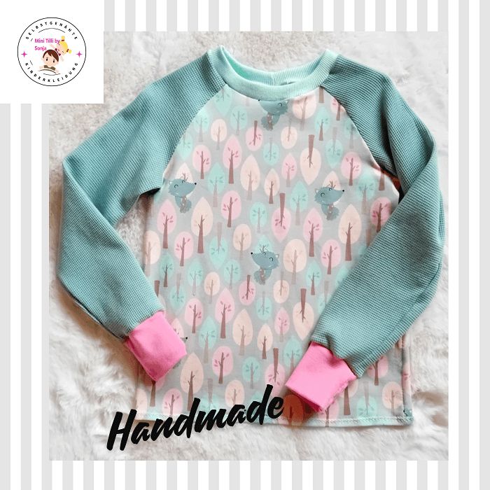 Langarmshirt Kinder WALDRUHE in Gr. 122