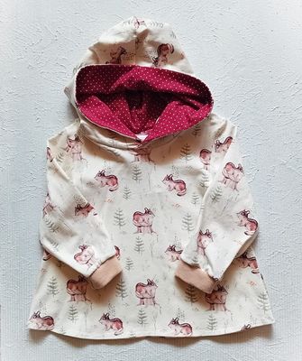 Kapuzenpullover Kinder Hoodie EICHHORN in Gr. 80