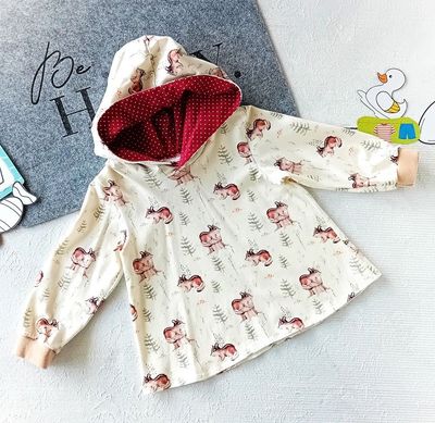 Kapuzenpullover Kinder Hoodie EICHHORN in Gr. 80