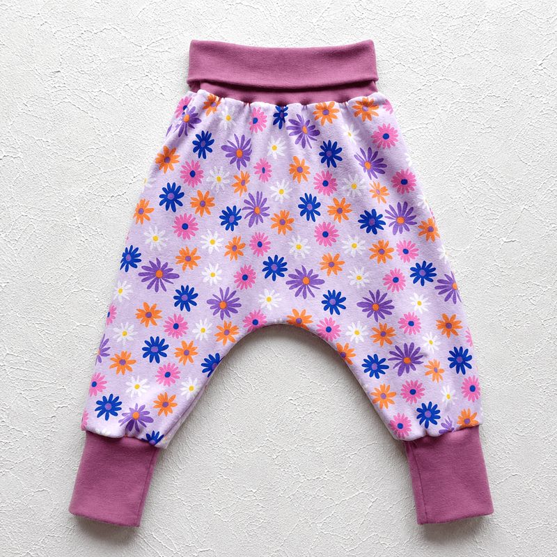 Pumphose Kinder BLUMEN in Gr. 86/92