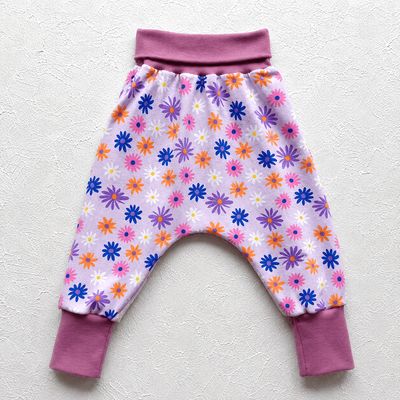 Pumphose Kinder BLUMEN in Gr. 86/92