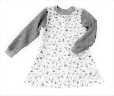 Kinderkleid langarm | Wunschdesign