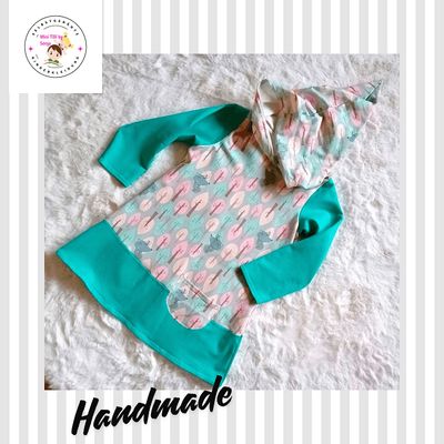 Kapuzenkleid Kinder langarm WALDRUHE in Gr. 110