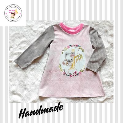 Kinderkleid langarm KOALA in Gr. 86