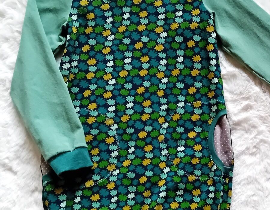 Ballonkleid Kinder BLUMENSTECKER in Gr. 122
