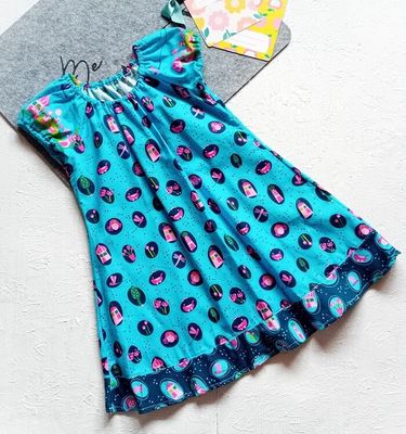 Kinderkleid Sommerkleid *1001 NACHT* in Gr. 86/92 Kinderkleid Sommerkleid *1001 NACHT* in Gr. 86/92