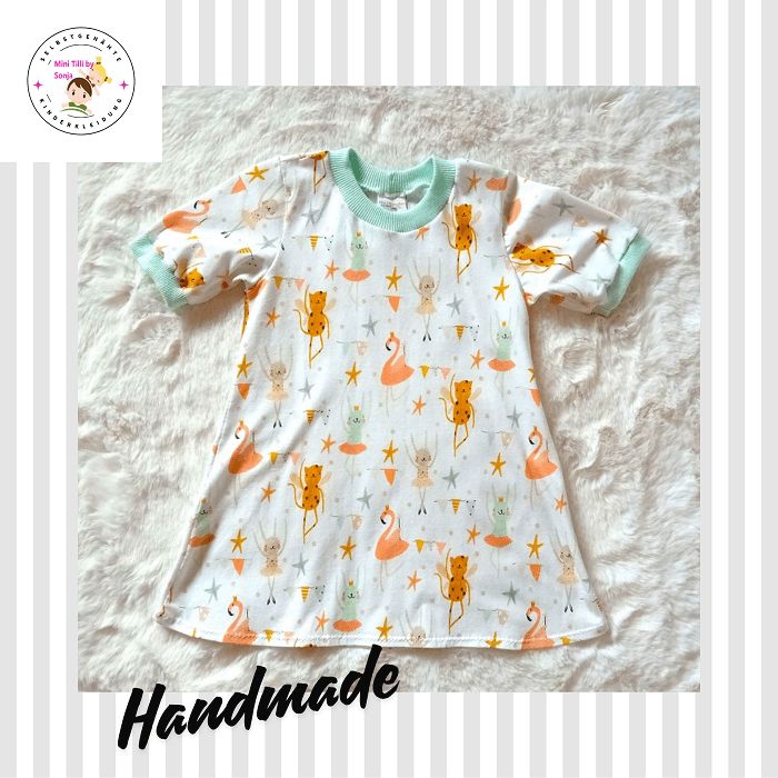 Kinderkleid Sommerkleid BALLERINA in Gr. 92