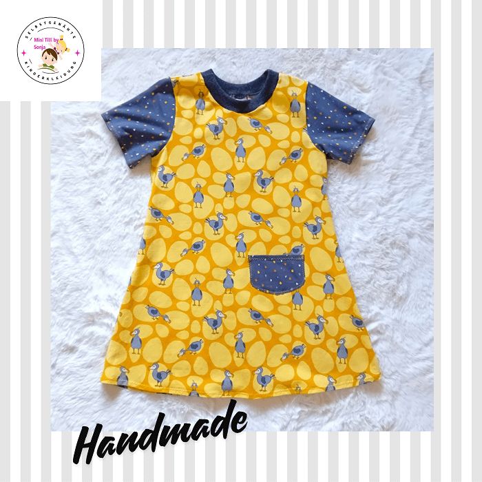 Kinderkleid Sommerkleid DODOS in Gr. 122