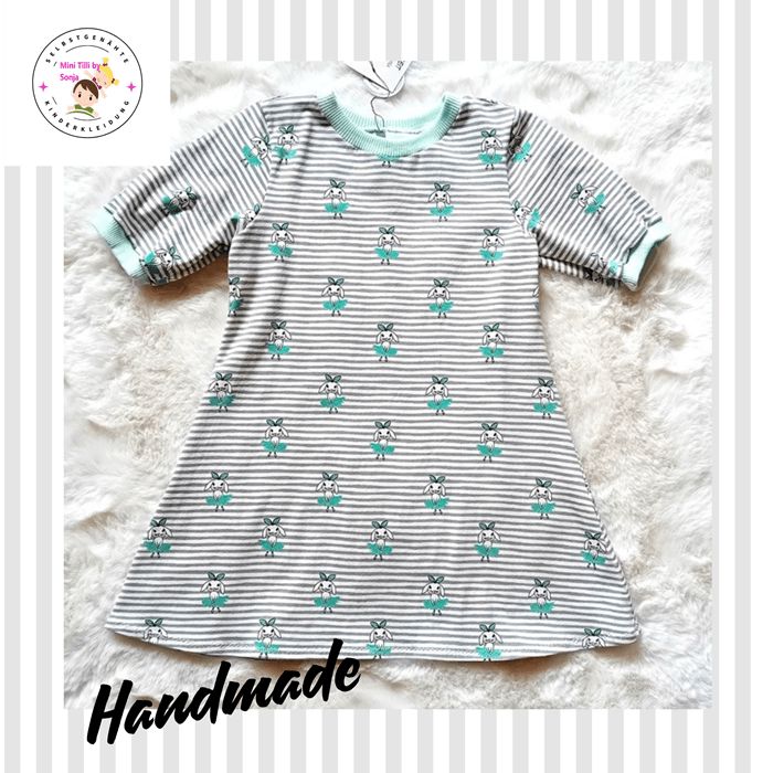 Kinderkleid Sommerkleid HASENBALLERINA in Gr. 104