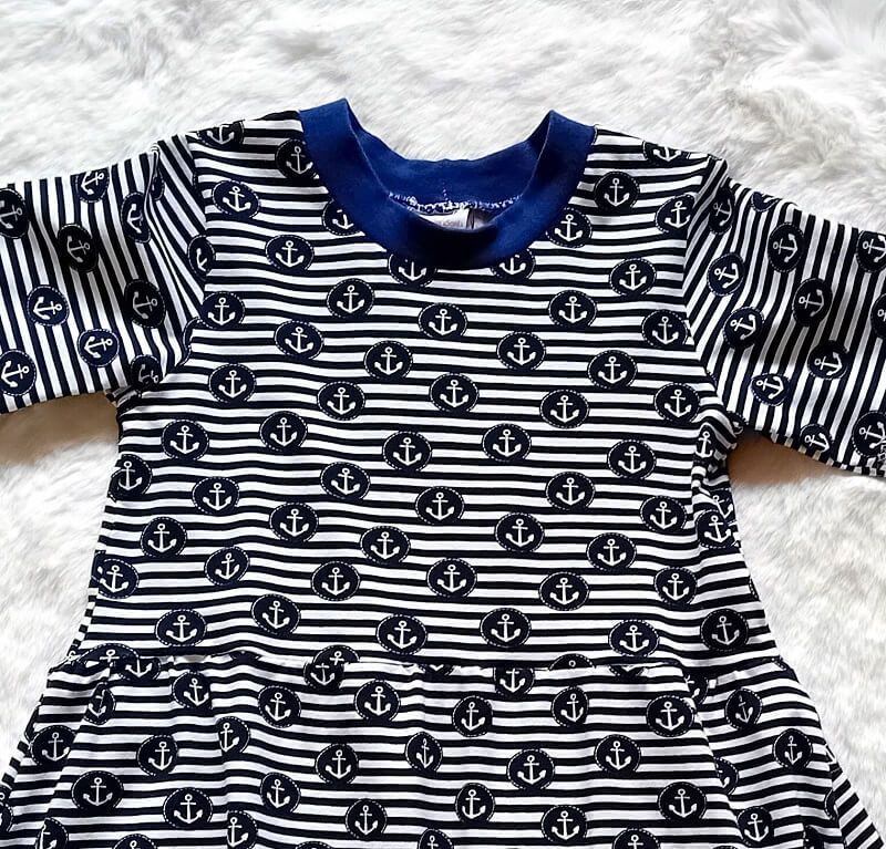 Kinderkleid Sommerkleid MARITIM in Gr. 98
