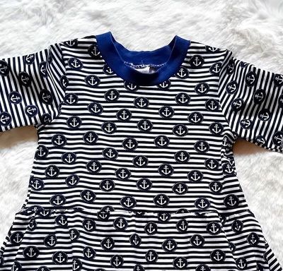 Kinderkleid Sommerkleid MARITIM in Gr. 98