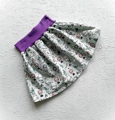 Kinderrock Tellerrock ZIRKUS in Gr. 74/80