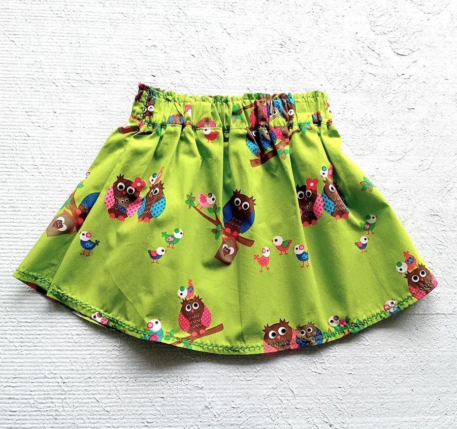 Kinderrock Tellerrock EULENZAUBER in Gr. 86/92