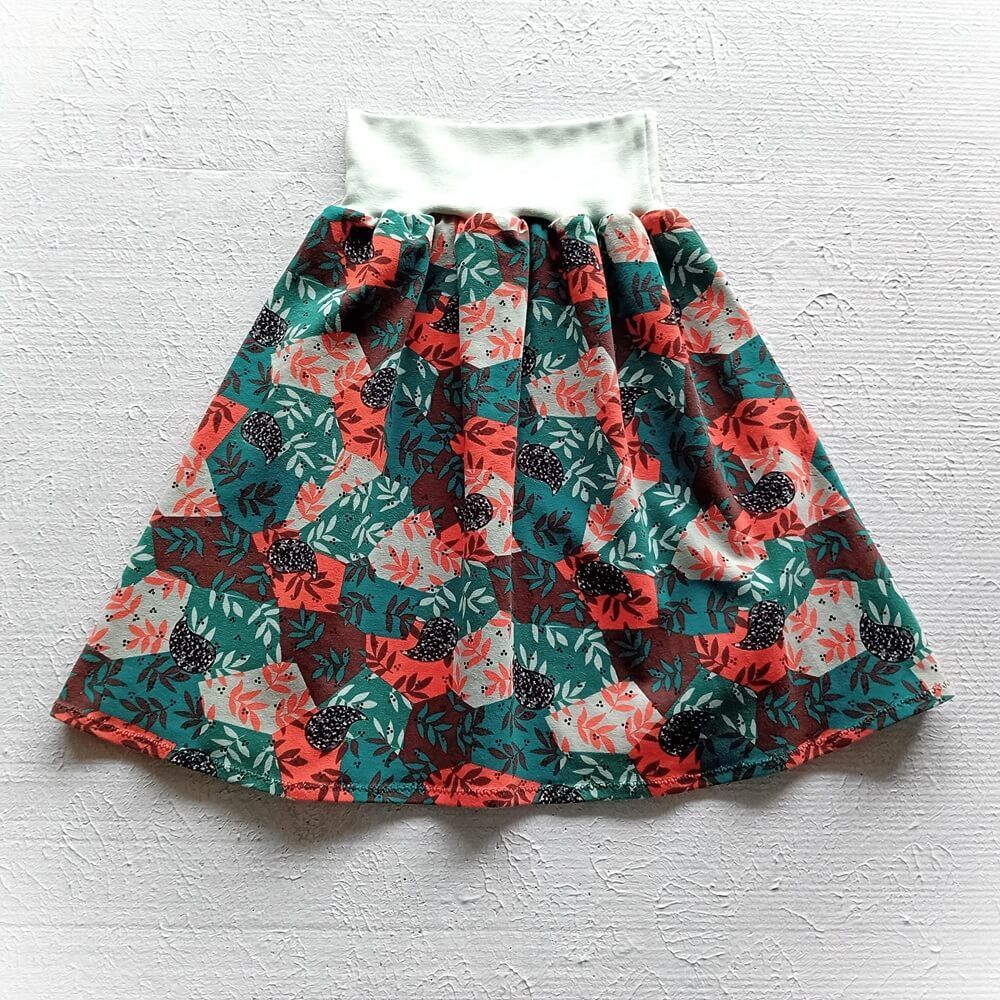 Kinderrock Tellerrock HERBSTLICH in Gr. 134/140