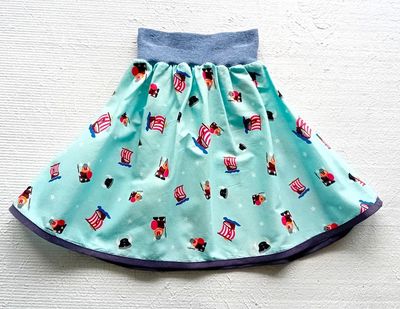 Kinderrock Tellerrock WIKINGER in Gr. 110/116