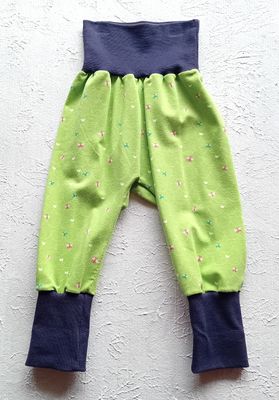 Pumphose Kinder SCHMETTERLINGSWIESE in Gr. 80/86