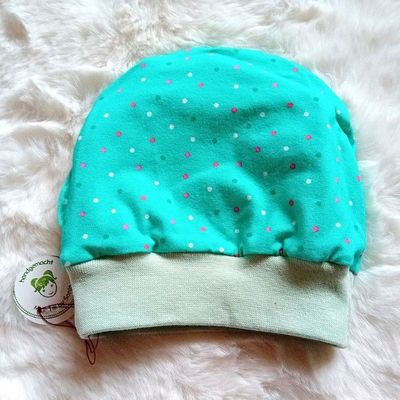Baby Beanie  ELEFANTEN PUNKTE / 0-6 Monate