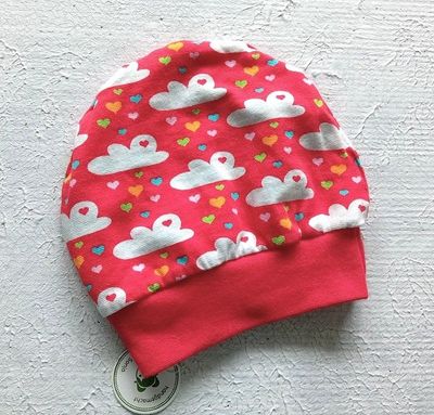 Baby Beanie KLEE WOLKEN / 6-9 Monate