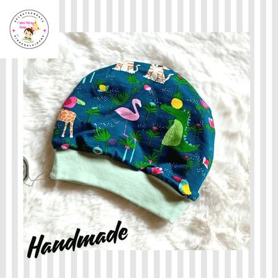 Baby Beanie DSCHUNGEL MONSTER / 6-9 Monate