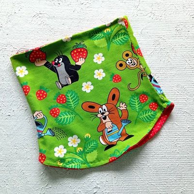Kinder Loopschal KLEINER MAULWURF  / 12-18 Monate