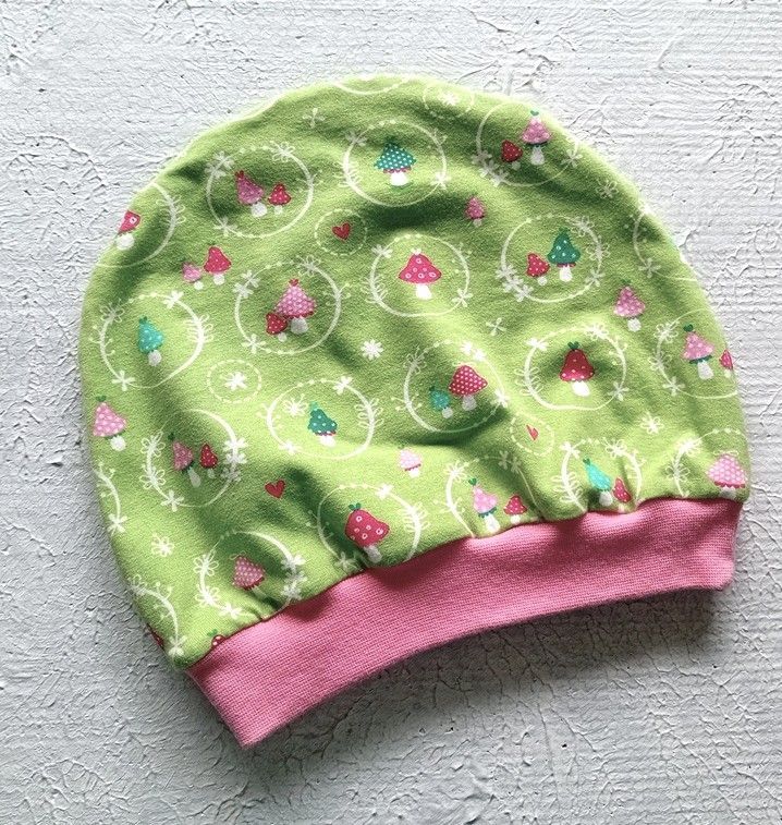 Kinder Beanie  GLUECKSPILZE / ab 18 Monaten