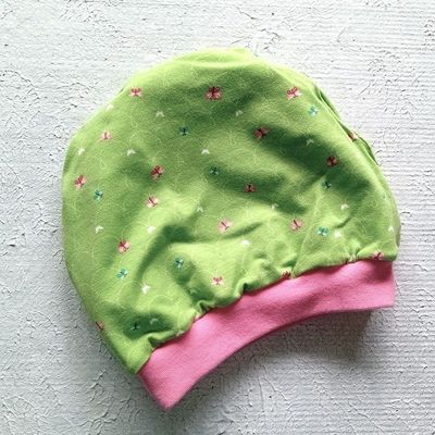 Kinder Beanie GLUECKSPILZE / ab 18 Monaten