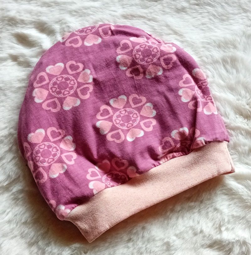 Kinder Beanie HERZBLUMEN / ab 18 Monaten