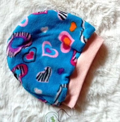 Kinder Beanie HERZBLUMEN / ab 18 Monaten