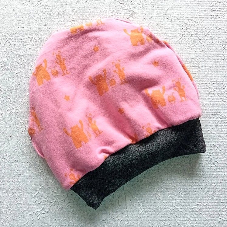 Kinder Beanie  WALE MONSTER / ab 18 Monaten