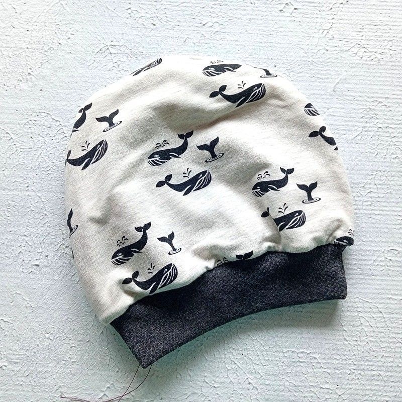 Kinder Beanie  WALE MONSTER / ab 18 Monaten
