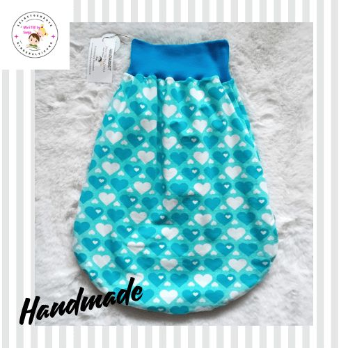 Baby Strampelsack HERZENSTIERE | 0-5 Monate