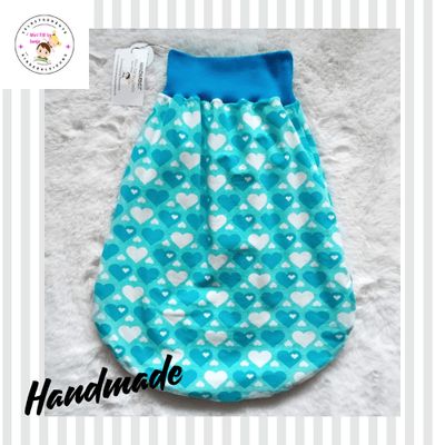 Baby Strampelsack HERZENSTIERE | 0-5 Monate