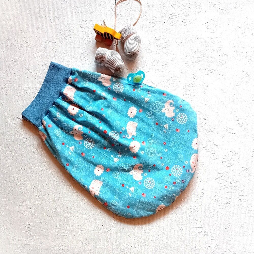 Baby Strampelsack ELEFANTEN | 0-5 Monate Baby Strampelsack ELEFANTEN | 0-5 Monate