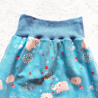 Baby Strampelsack ELEFANTEN | 0-5 Monate