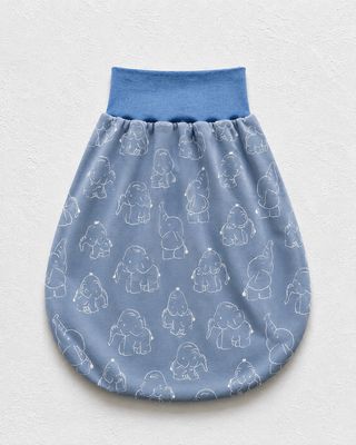 Baby Strampelsack ELEFANTEN | 0-5 Monate