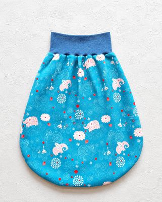 Baby Strampelsack ELEFANTEN | 0-5 Monate Baby Strampelsack ELEFANTEN | 0-5 Monate