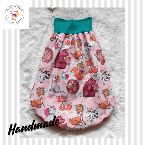 Baby Strampelsack FREUNDE IM HERBSTWALD | 0-5 Monate