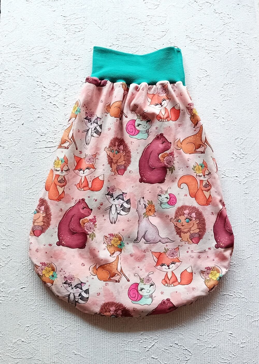 Baby Strampelsack FREUNDE IM HERBSTWALD | 0-5 Monate