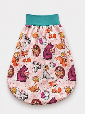 Baby Strampelsack FREUNDE IM HERBSTWALD | 0-5 Monate Baby Strampelsack FREUNDE IM HERBSTWALD | 0-5 Monate