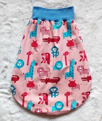 Baby Strampelsack ELEFANTEN & SPIELTIERE | 0-5 Monate