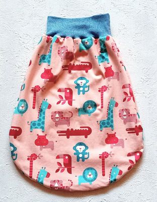 Baby Strampelsack ELEFANTEN & SPIELTIERE | 0-5 Monate